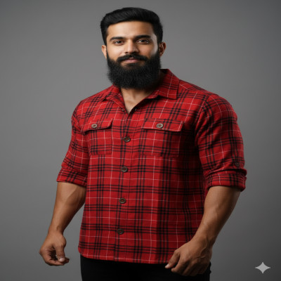 Premium Full Sleeve Double Pocket Shirt