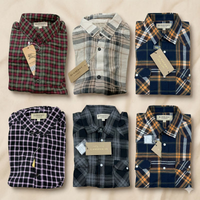 Premium Quality (6 pcs) Check LS Shirt