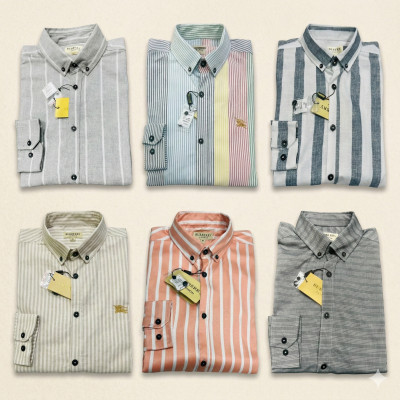 Premium Quality (6 pcs) Check LS Shirt