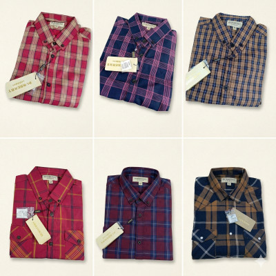 Premium Quality (6 pcs) Check LS Shirt