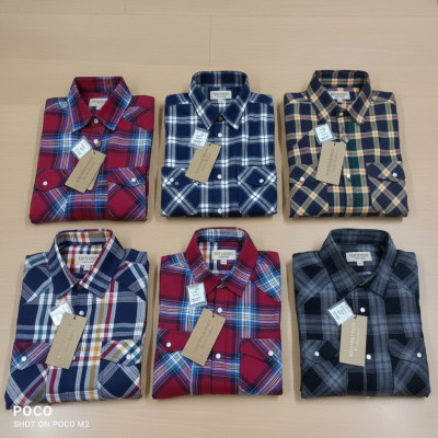 Premium Quality (6 pcs) Check LS Shirt