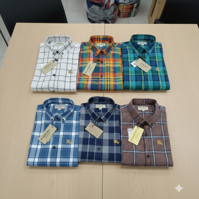 Premium Quality (6 pcs) Check LS Shirt