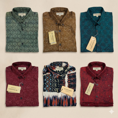 Premium Quality (6 pcs) print Long Sleeve Shirt