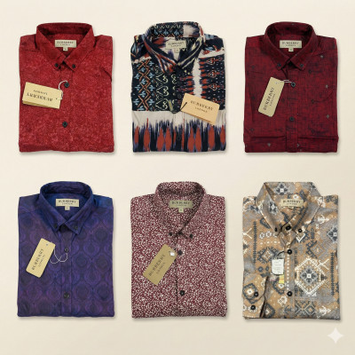 Premium Quality (6 pcs) print Long Sleeve Shirt