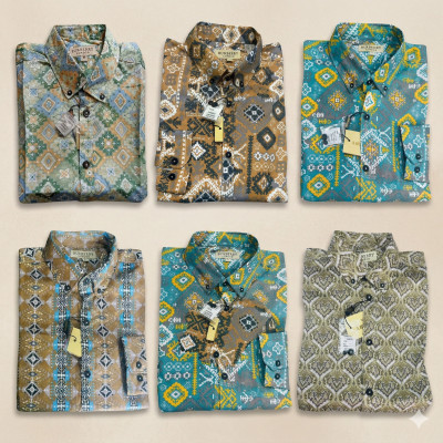 Premium Quality (6 pcs) print Long Sleeve Shirt