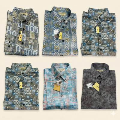 Premium Quality (6 pcs) print Long Sleeve Shirt