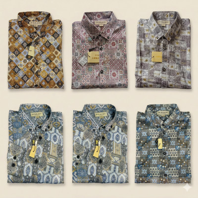 Premium Quality (6 pcs) print Long Sleeve Shirt