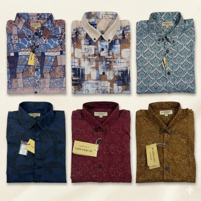Premium Quality (6 pcs) print Long Sleeve Shirt