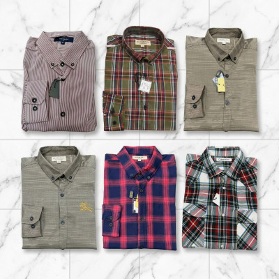 Premium Quality (6 pcs) Check Long Sleeve Shirt