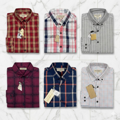 Premium Quality (6 pcs) Check Long Sleeve Shirt