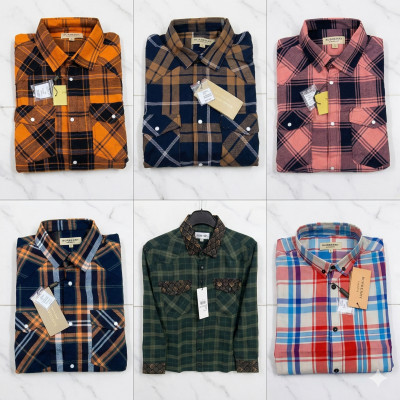 Premium Quality (6 pcs) Check Long Sleeve Shirt