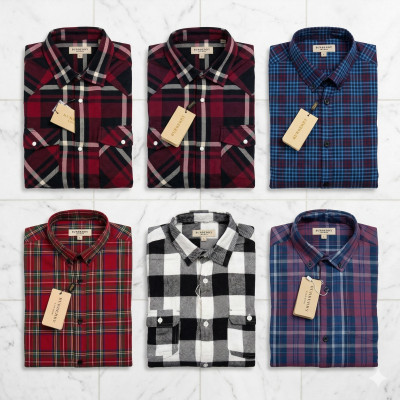 Premium Quality (6 pcs) Check Long Sleeve Shirt