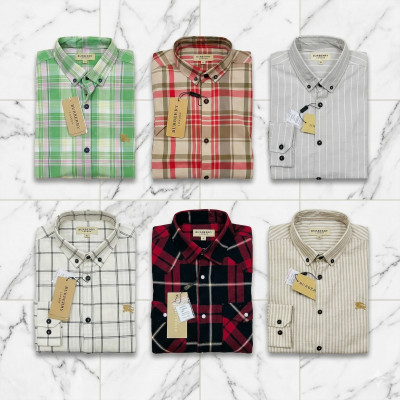 Premium Quality (6 pcs) Check Long Sleeve Shirt