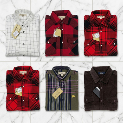 Premium Quality (6 pcs) Check Long Sleeve Shirt