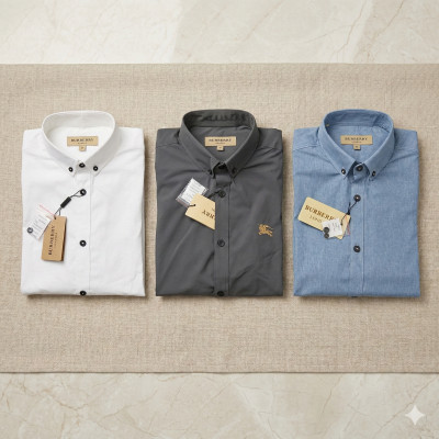 Premium Quality (3 pcs) Solid Colour Long Sleeve Shirt