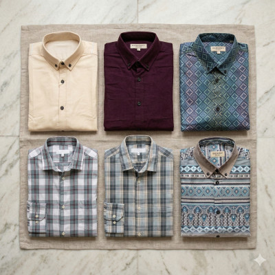 Premium Quality (6 pcs) Long Sleeve Shirt