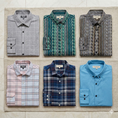 Premium Quality (6 pcs) Long Sleeve Shirt