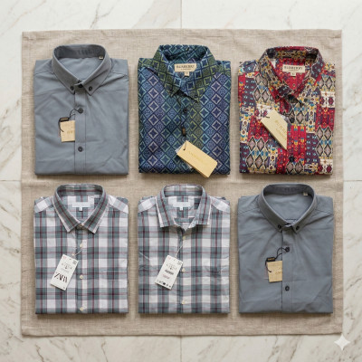 Premium Quality (6 pcs) Long Sleeve Shirt