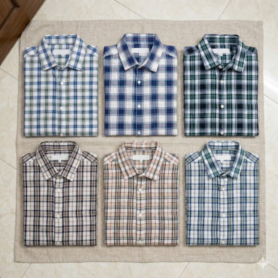 Premium Quality (6 pcs) Check Long Sleeve Shirt