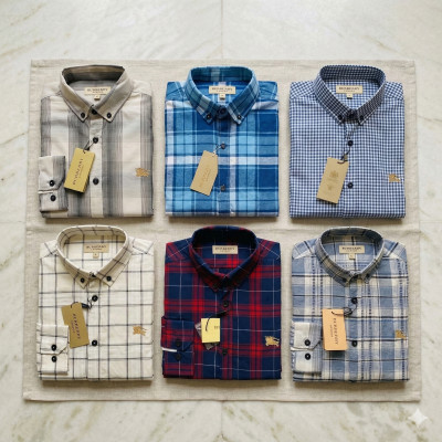 Premium Quality (6 pcs) Check Long Sleeve Shirt