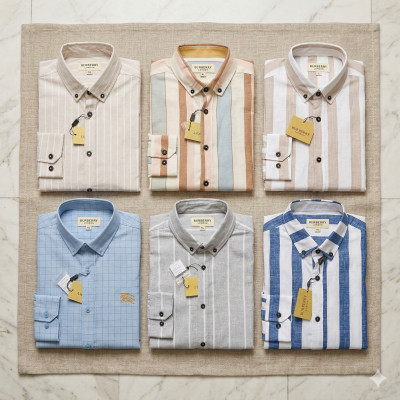 Premium Quality (6 pcs) Check Long Sleeve Shirt