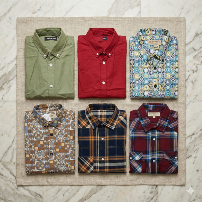 Premium Quality (6 pcs) Long Sleeve Shirt
