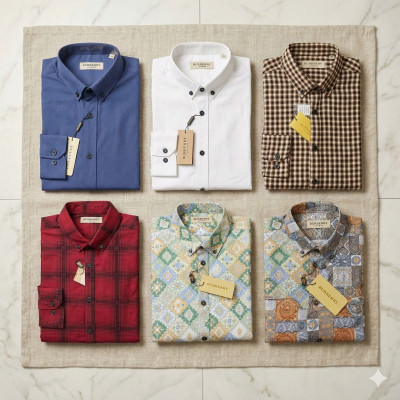 Premium Quality (6 pcs) Long Sleeve Shirt