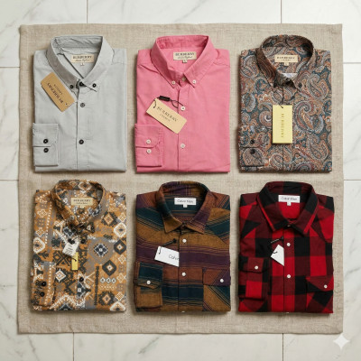 Premium Quality (6 pcs) Long Sleeve Shirt