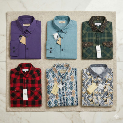 Premium Quality (6 pcs) Long Sleeve Shirt