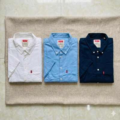 Premium Oxford Cotton Shirts for Men – Export Quality (3 PCS Combo)