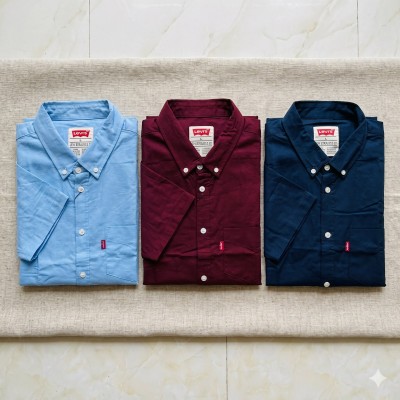 Premium Oxford Cotton Shirts for Men – Export Quality (3 PCS Combo)