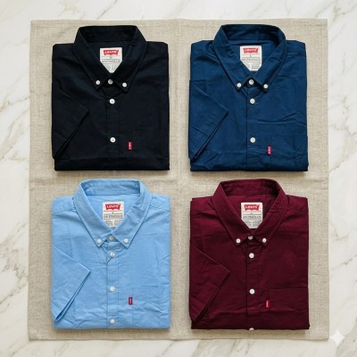 Premium Oxford Cotton Shirts for Men – Export Quality 4 PCS Combo
