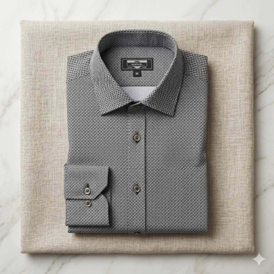 100 % Cotton Full-Sleeve Printed Shirt.