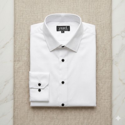 Men’s Premium Full-Sleeve Solid Colour Cotton Shirt.