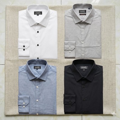 Men’s Premium Full-Sleeve Solid Colour Cotton Shirt.