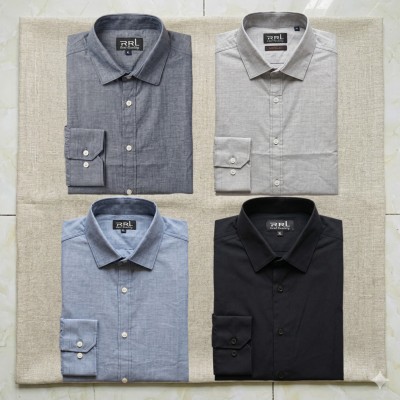 Men’s Premium Full-Sleeve Solid Colour Cotton Shirt.