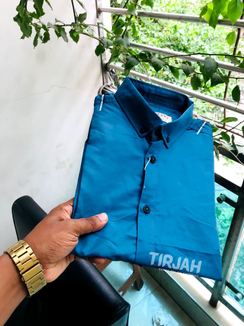 Full Sleeve Silk Shine Cotton Shirt