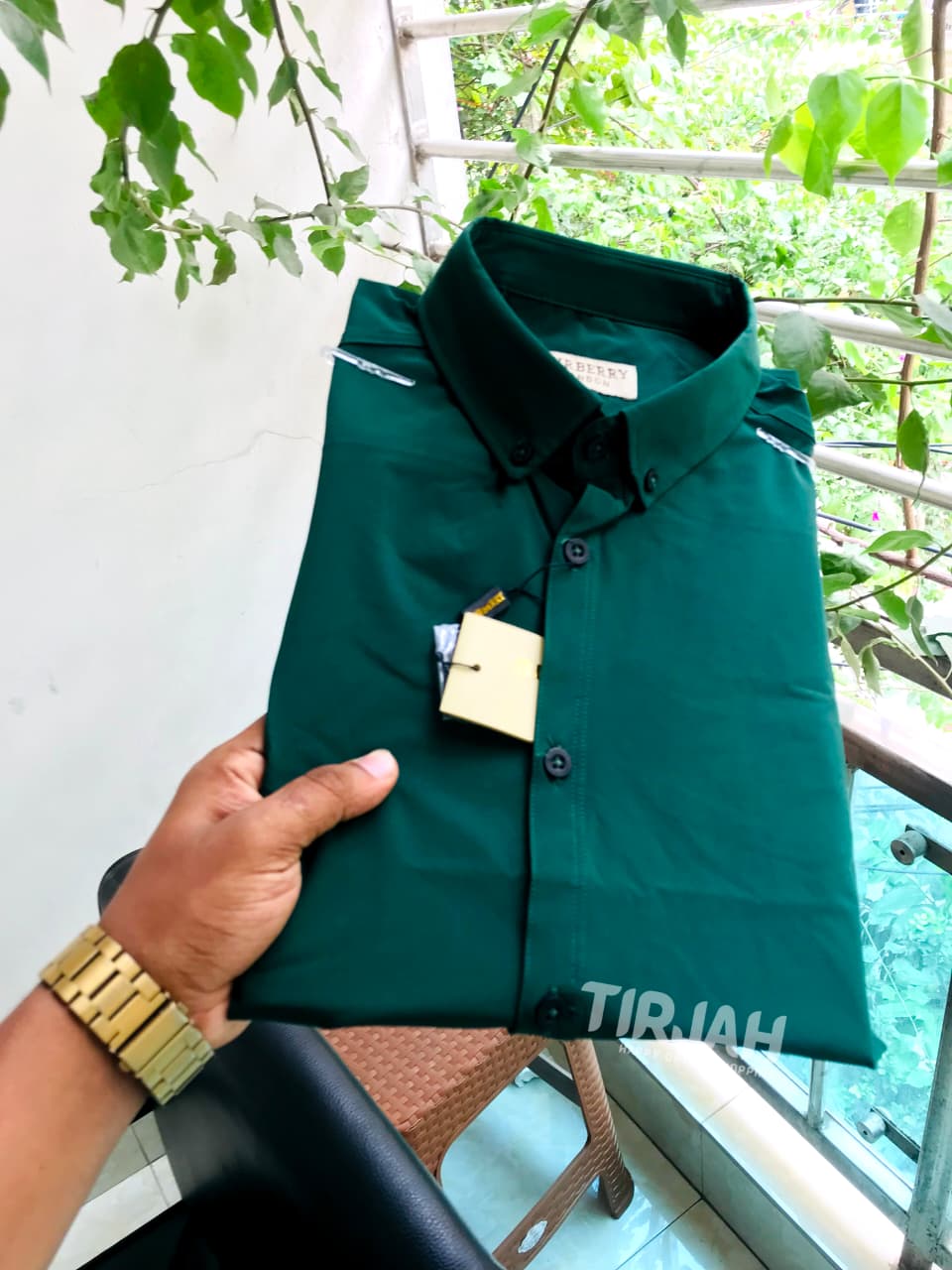 Full Sleeve Silk Shine Cotton Shirt