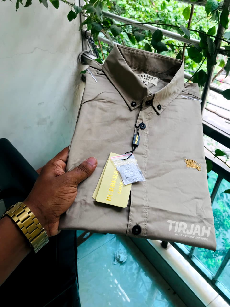 Full Sleeve Silk Shine Cotton Shirt