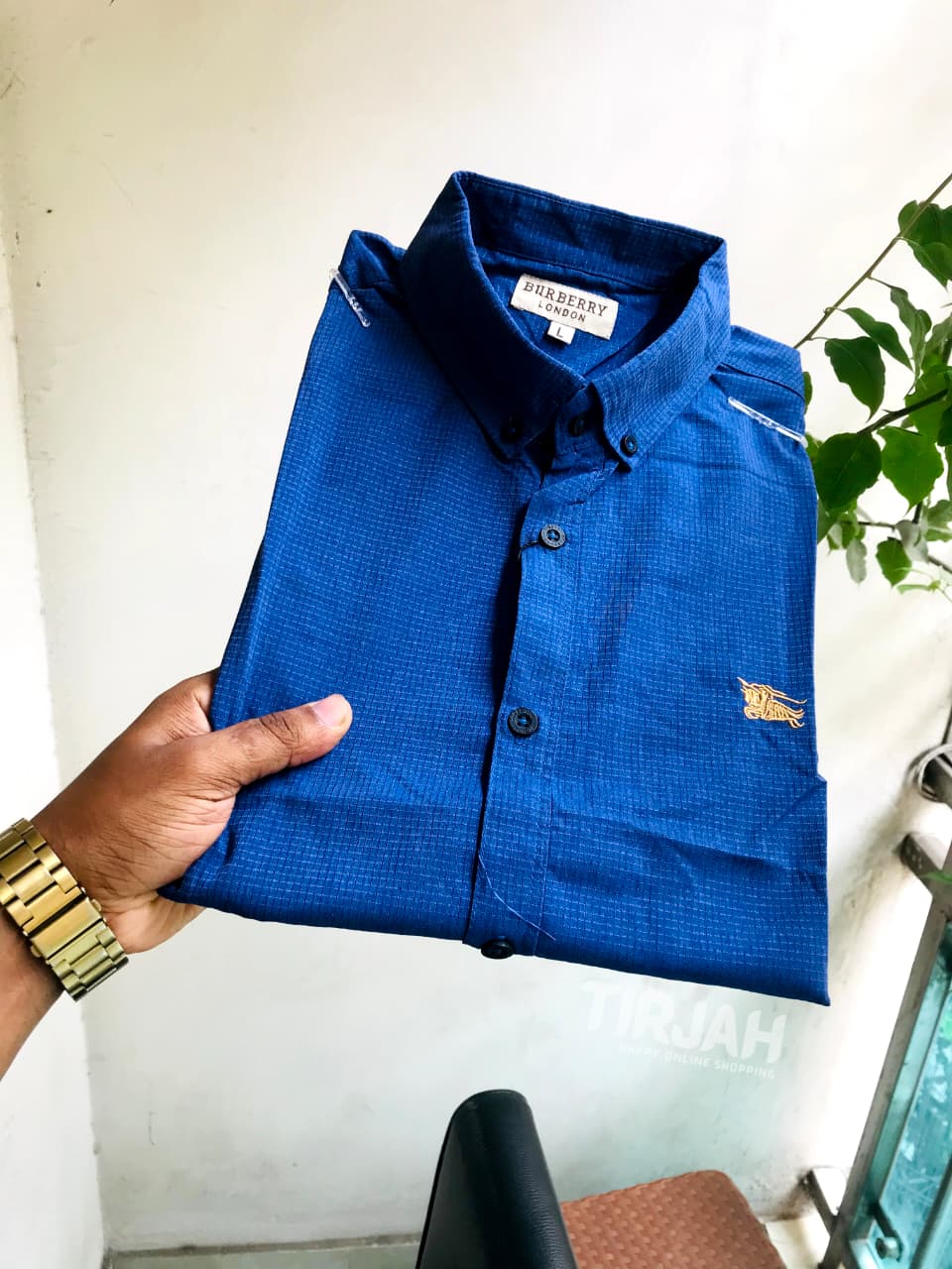 Full Sleeve Silk Shine Cotton Shirt