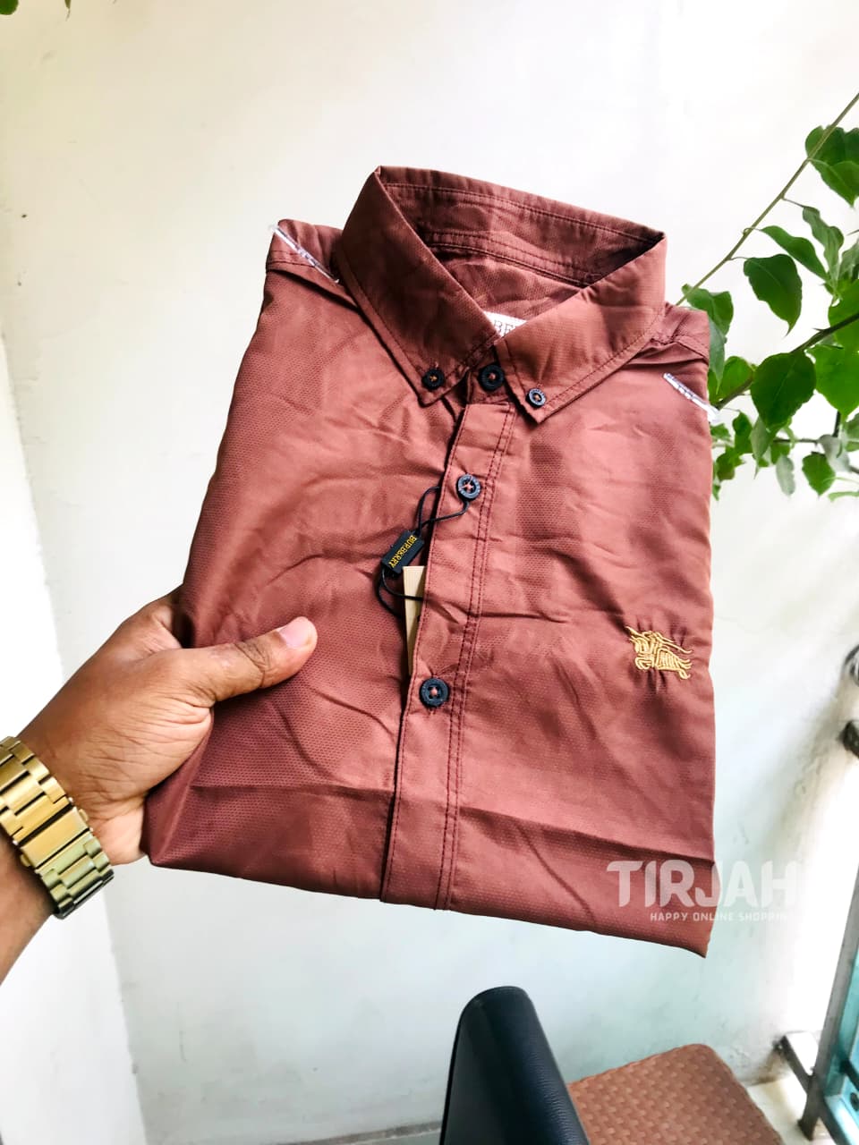 Full Sleeve Silk Shine Cotton Shirt