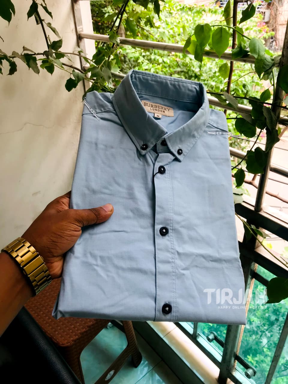 Full Sleeve Silk Shine Cotton Shirt
