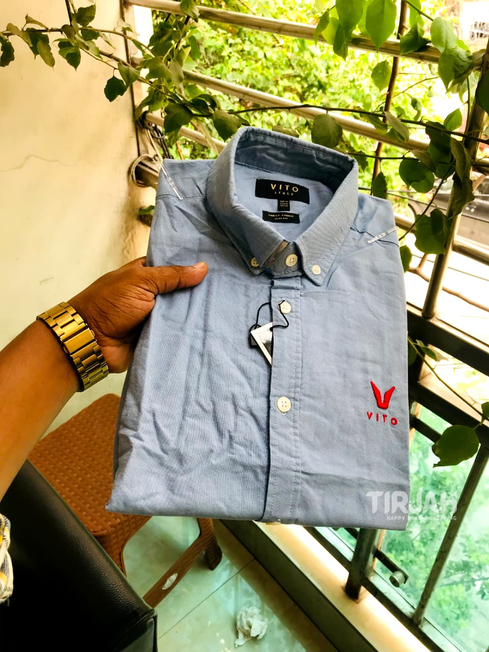 Full Sleeve Silk Shine Cotton Shirt