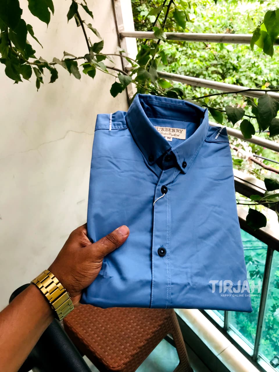 Full Sleeve Silk Shine Cotton Shirt