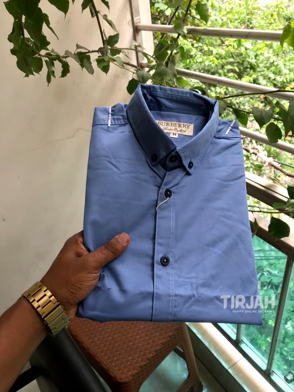 Full Sleeve Silk Shine Cotton Shirt