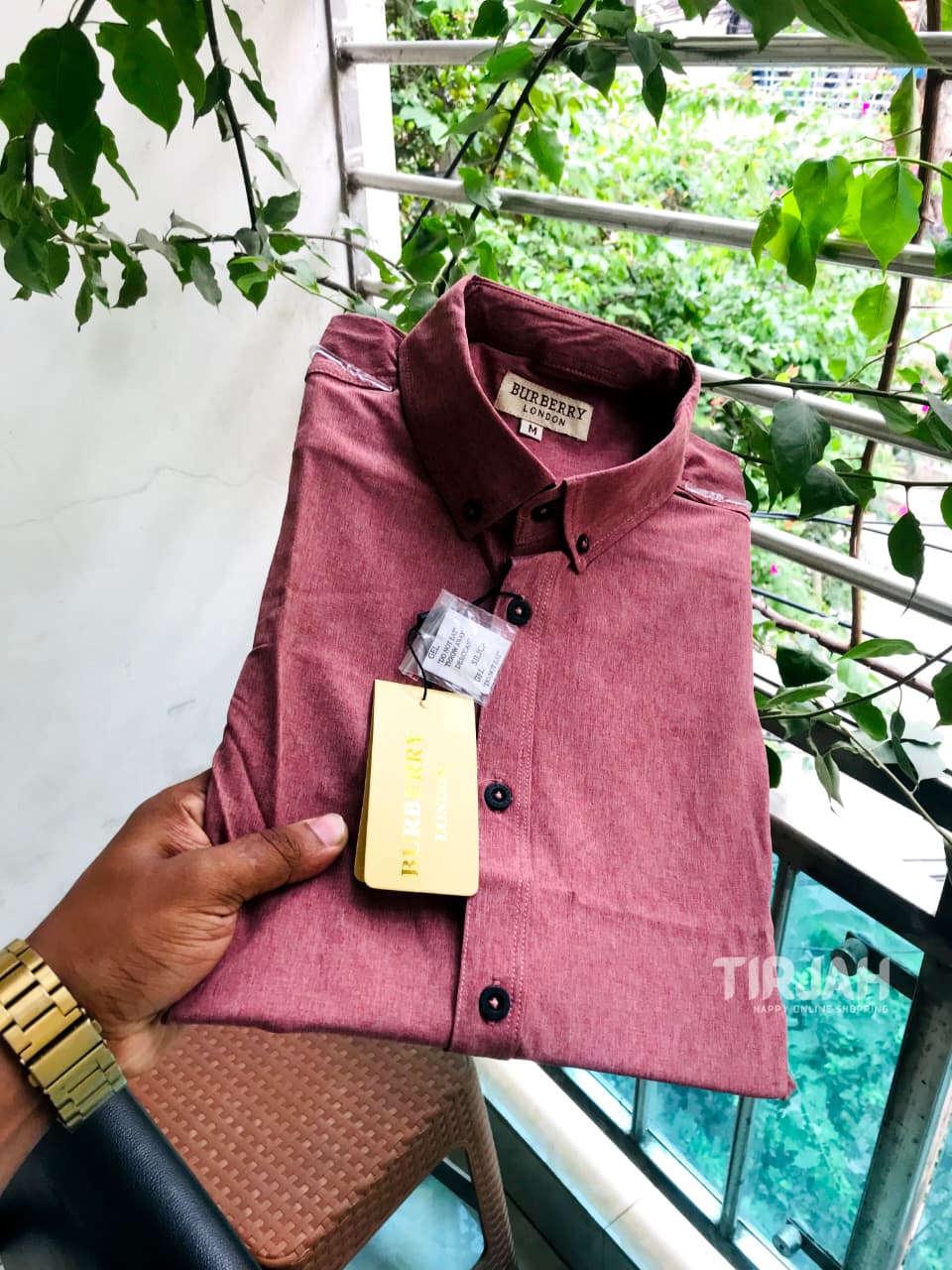 Full Sleeve Silk Shine Cotton Shirt