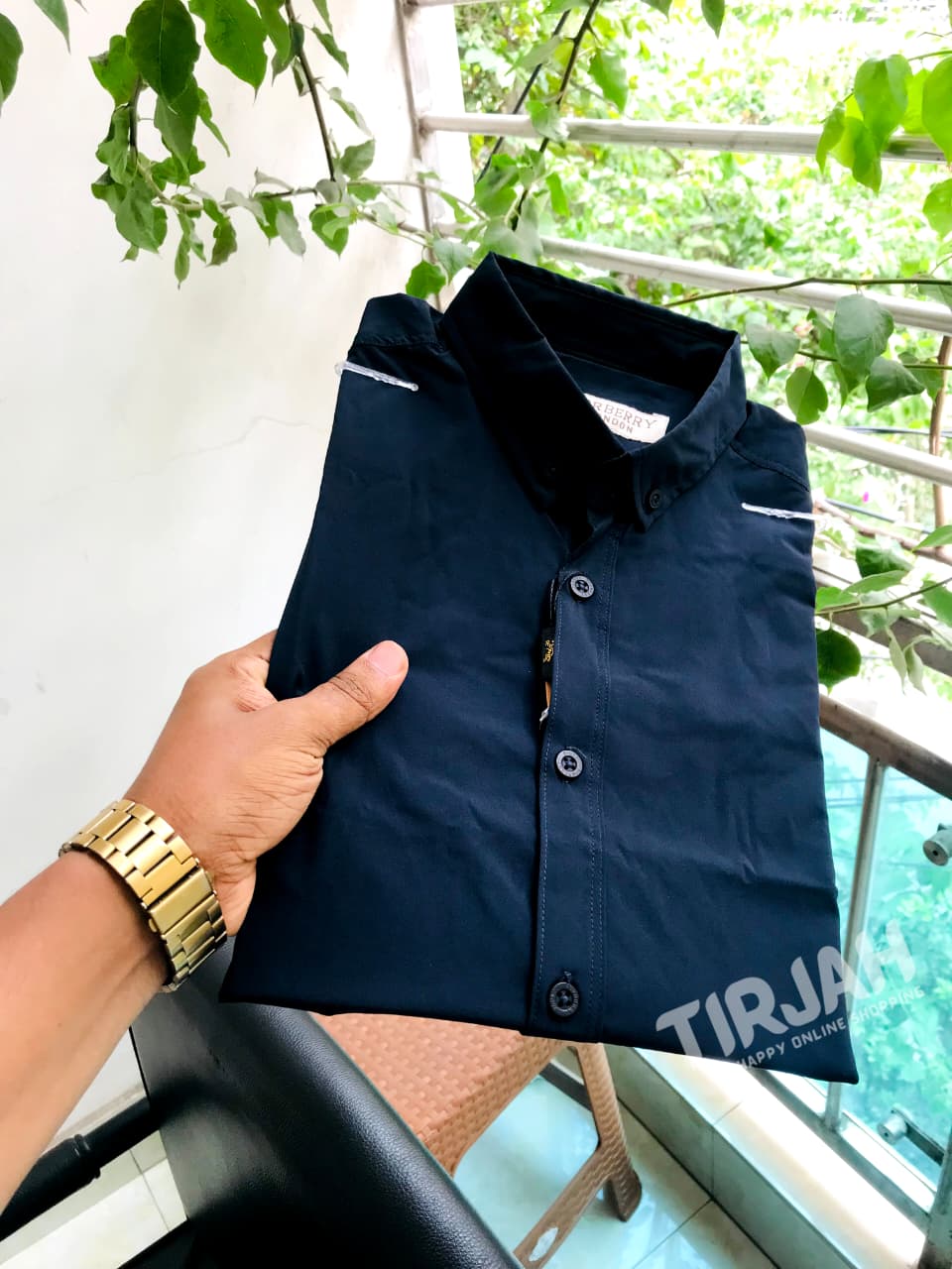 Full Sleeve Silk Shine Cotton Shirt
