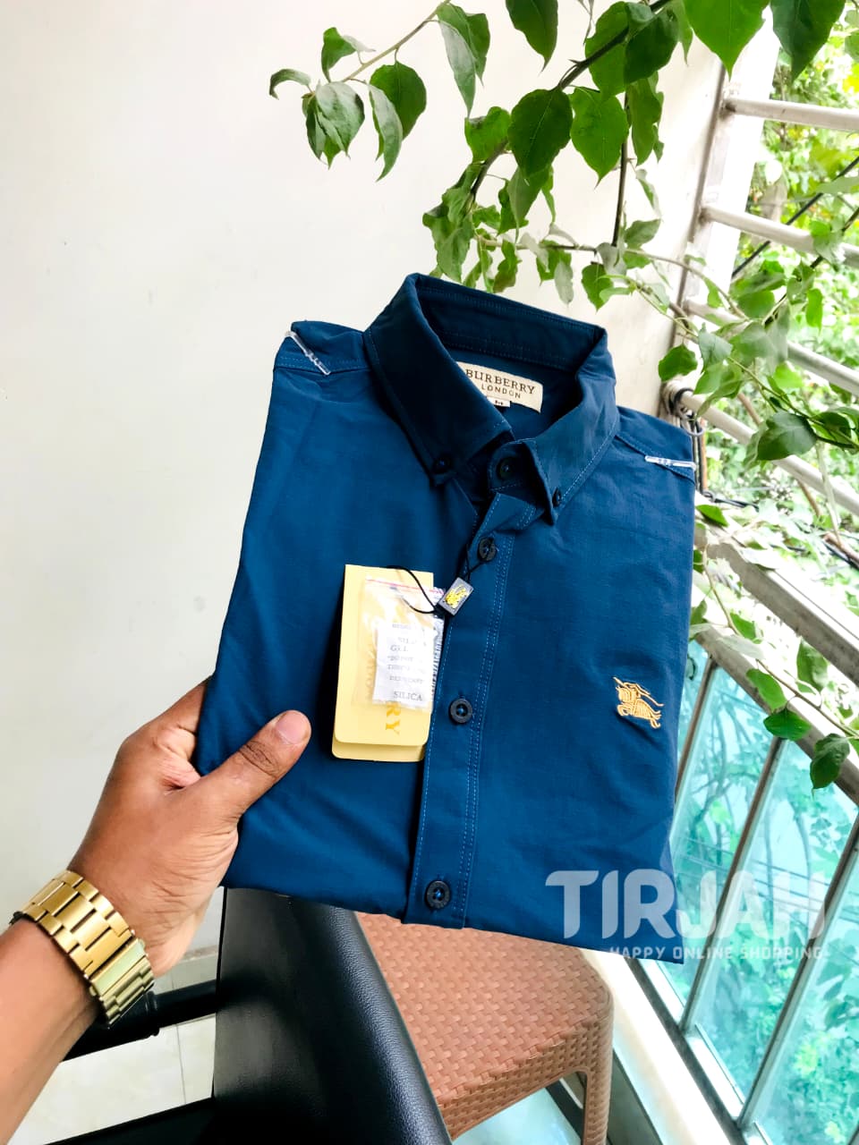 Full Sleeve Silk Shine Cotton Shirt