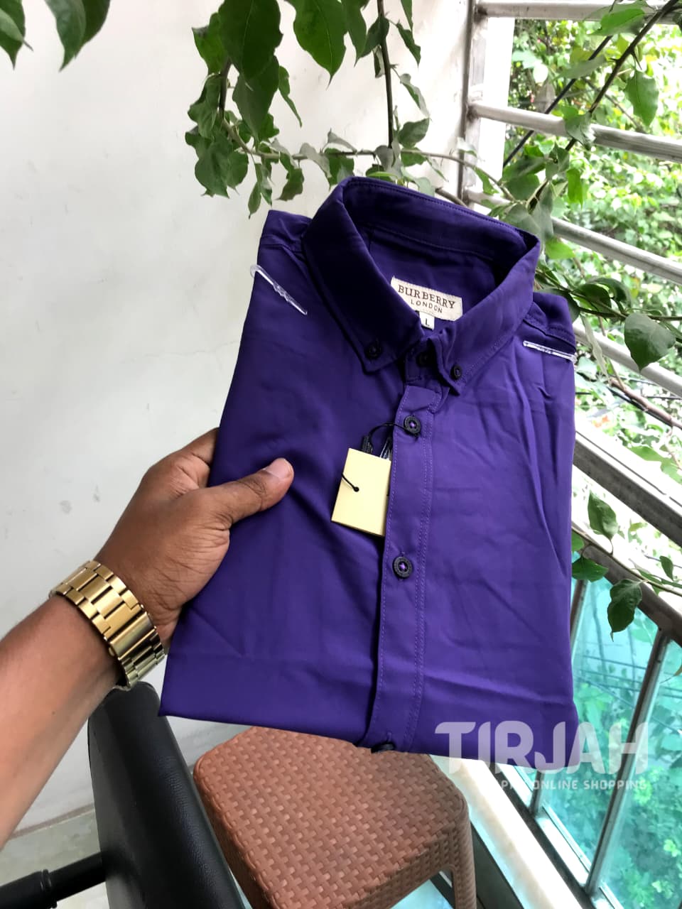 Full Sleeve Silk Shine Cotton Shirt