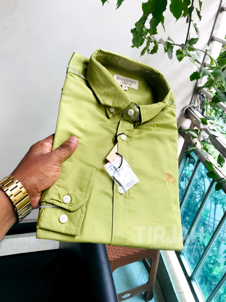 Full Sleeve Silk Shine Cotton Shirt